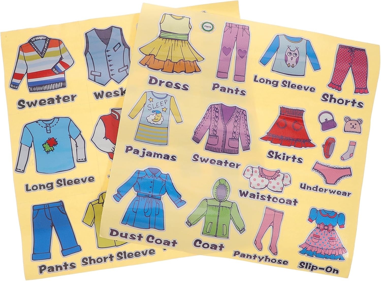 Kommode Klassifizierungsetiketten Aus Pvc Für Kinderkleidung