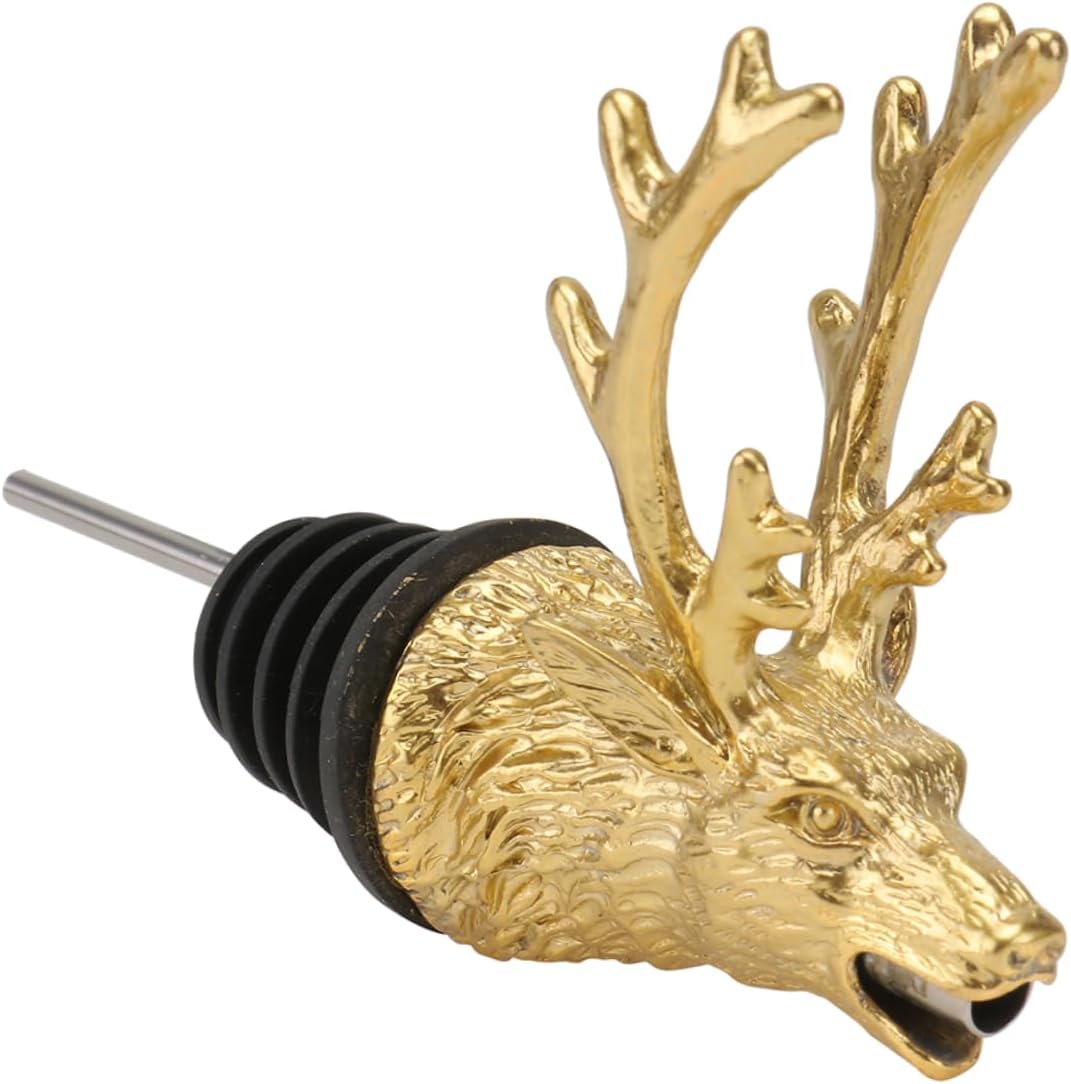 Mit Goldenem Hirschkopf Design Wiederverwendbare Düse Für