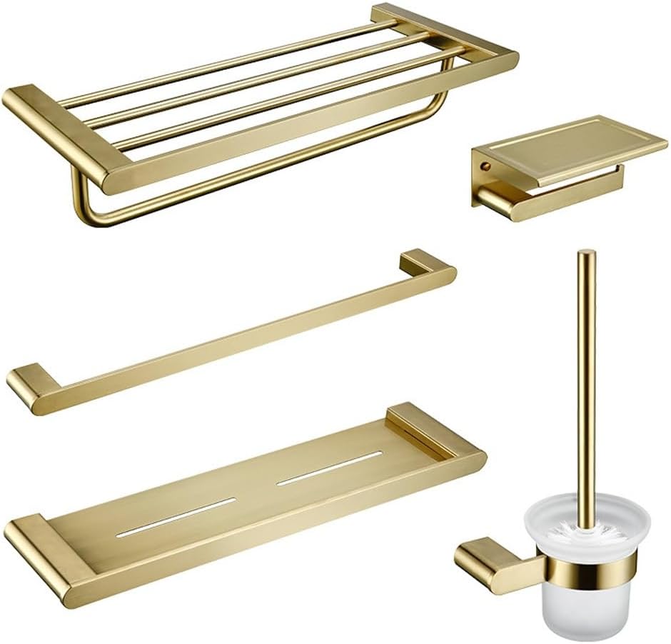 Und Handtuchstange Aus Edelstahl Goldfarbenes Messing Finish