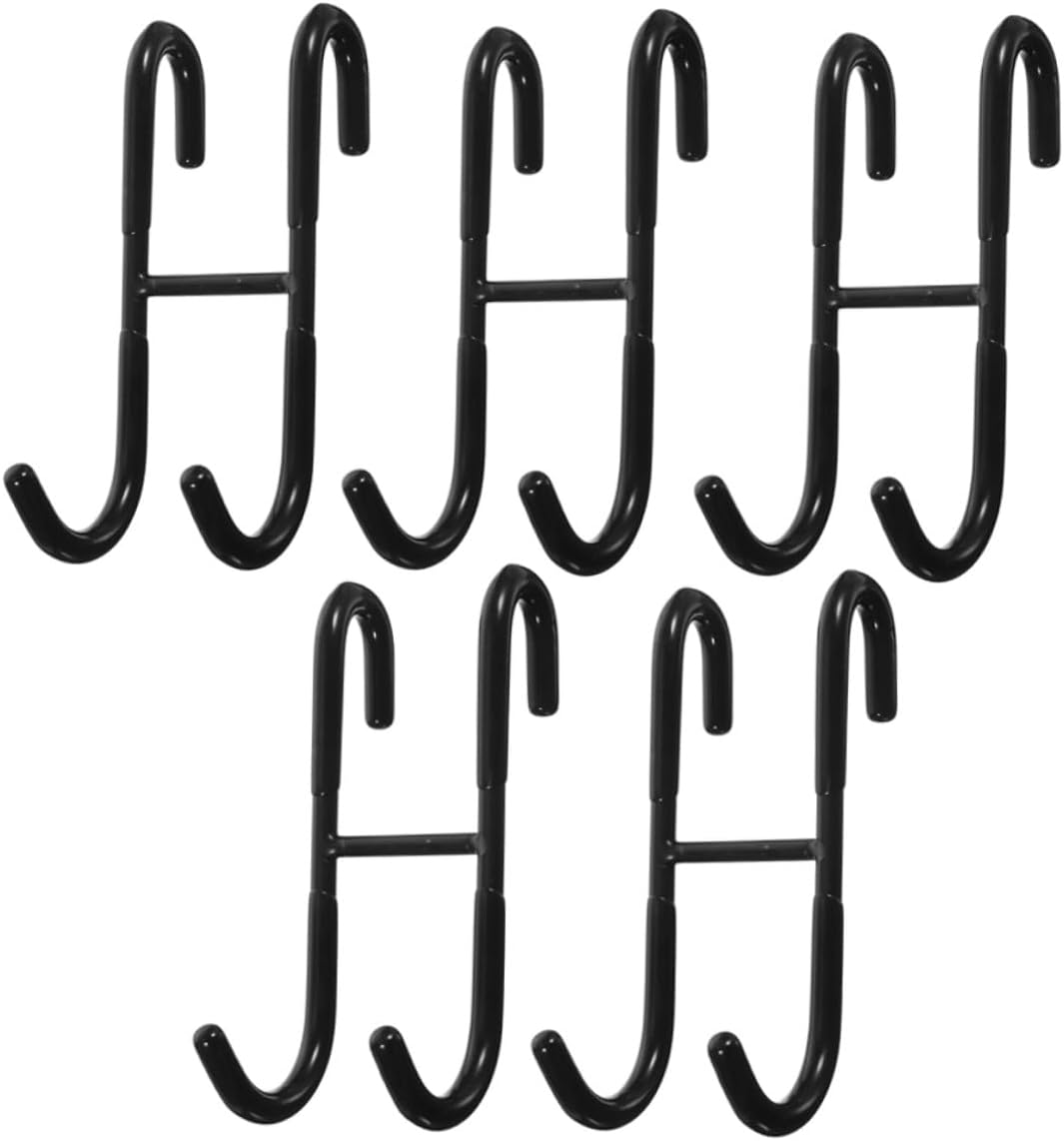 Ohne Bohren 5 Stück Robustes Schwarzes Eisen Handtuch Und