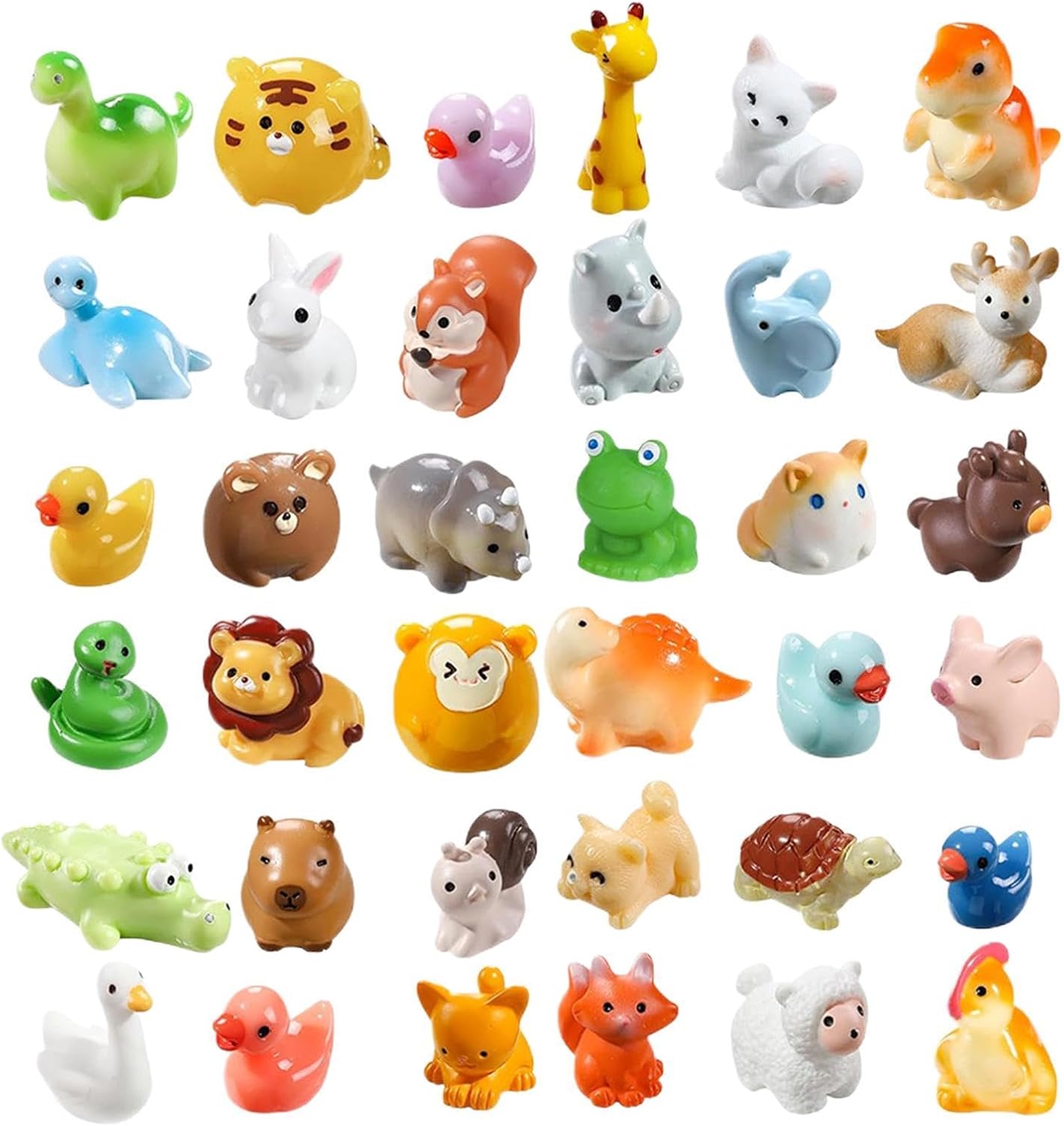 Tierfiguren Aus Resin 40 Teiliges Zubehör Für Puppenhäuser