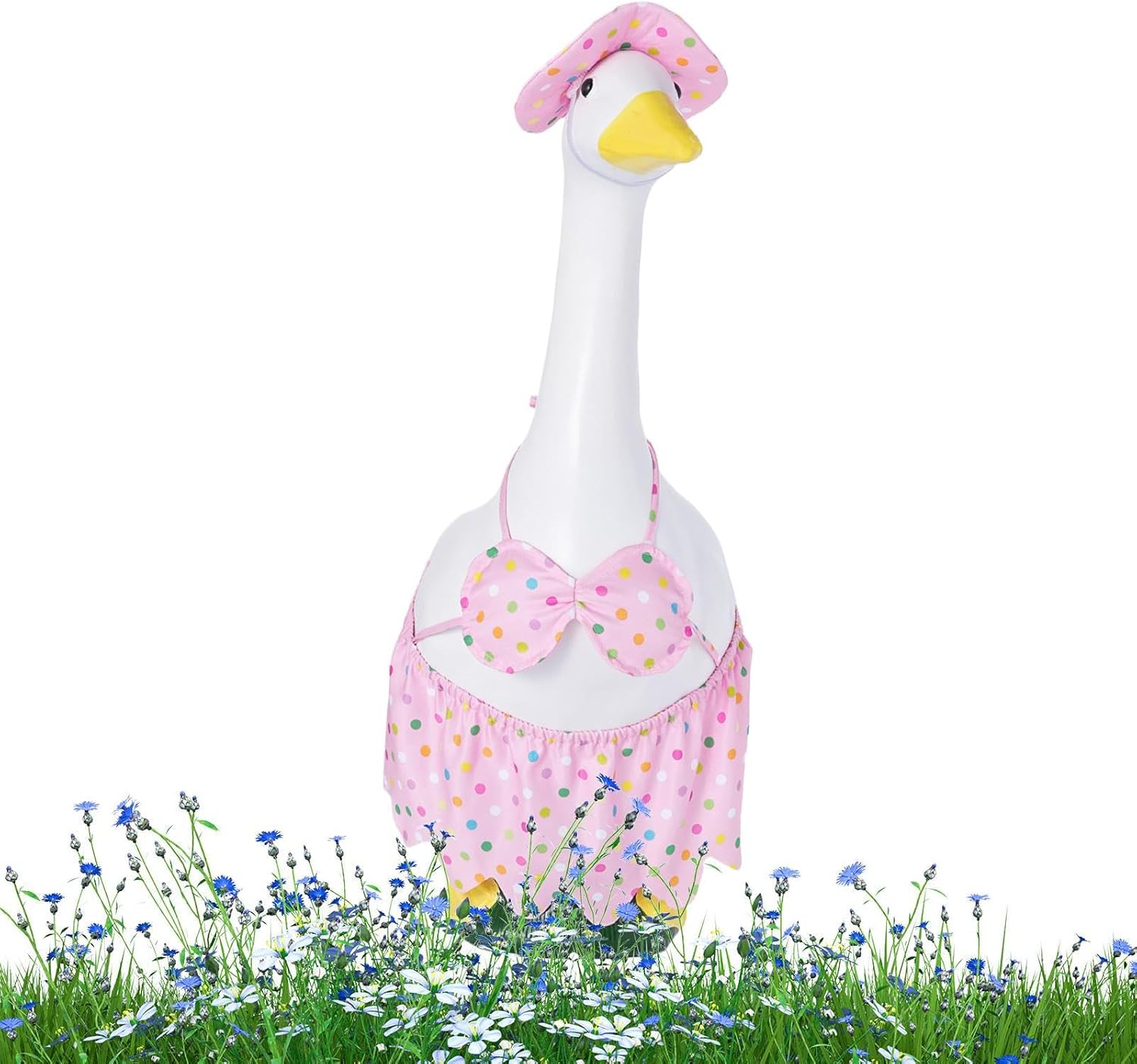 Bikini Outfits Terrassenstatue Sommerkleidung Gans