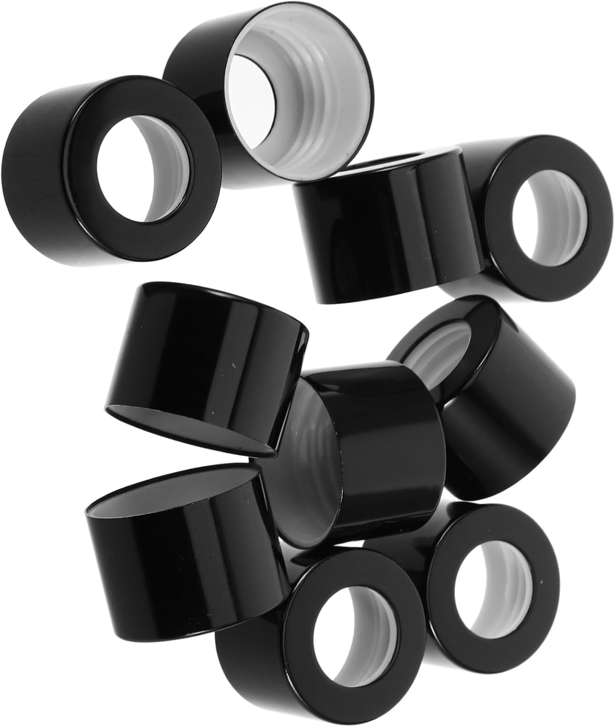 Schwarze Diffusorkappen Duftstäbchen Flaschenverschlüsse