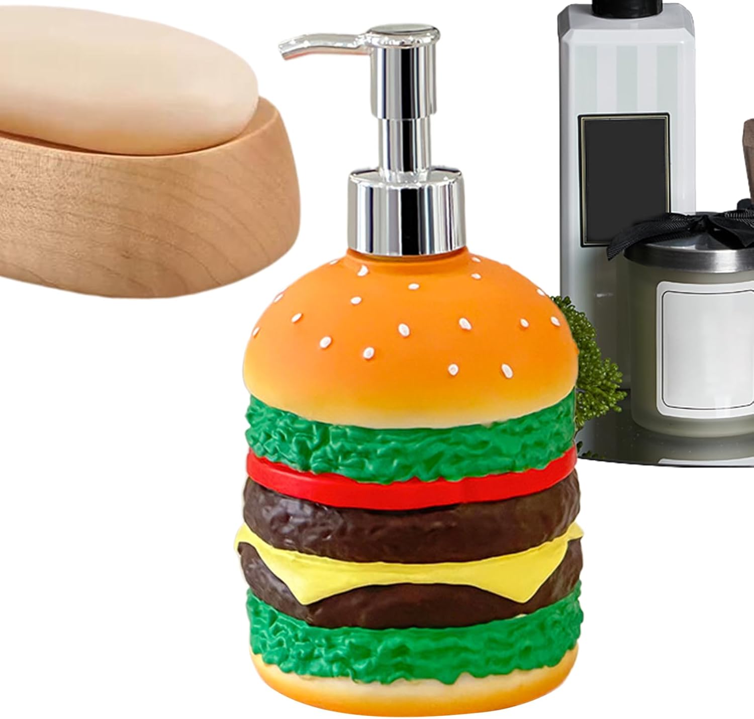 Hamburger Shampoo Und Lotionbehälter Nachfüllbarer