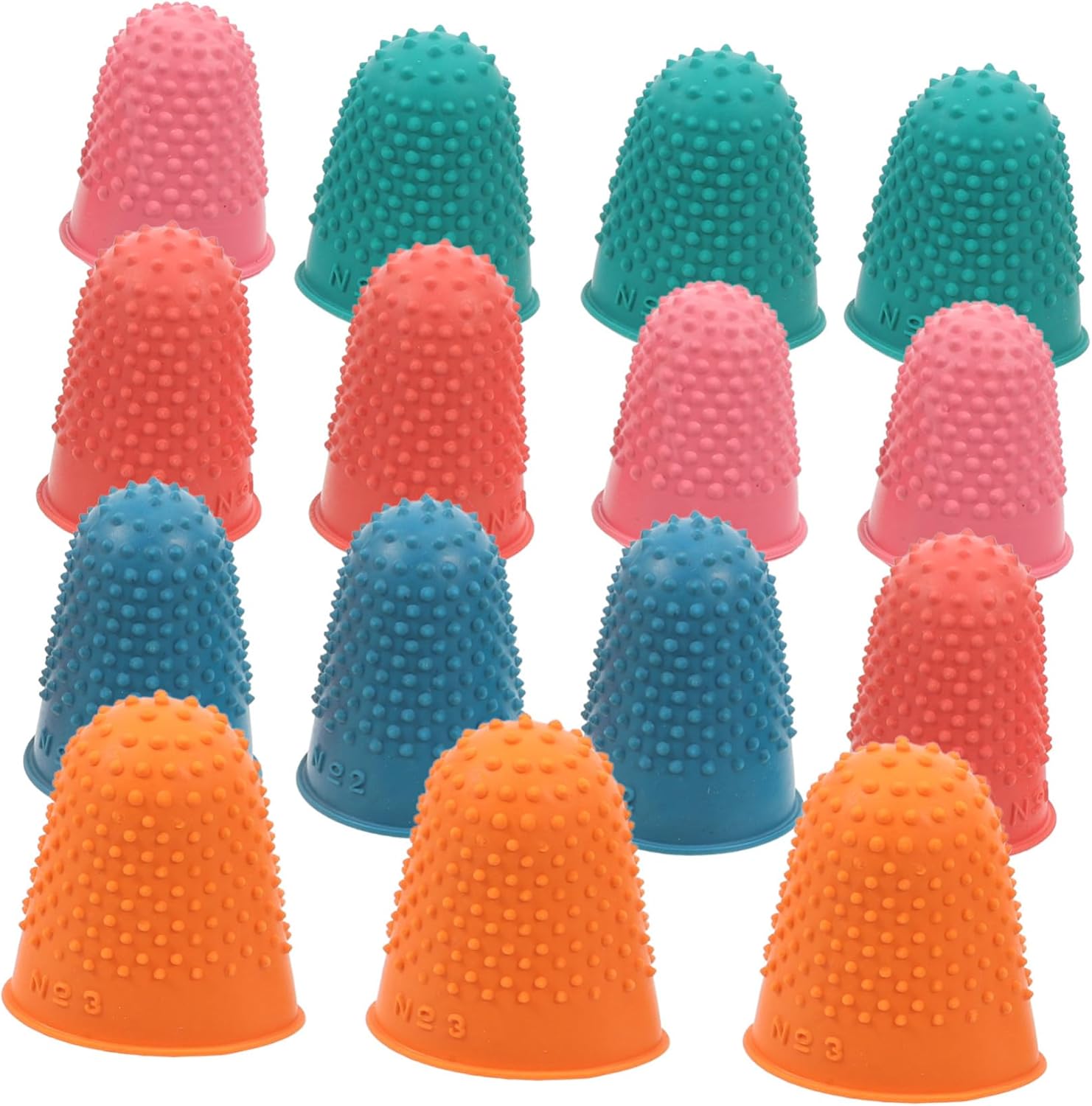 Stück Fingerschutz Aus Gummi Ergonomisches Und Flexibles