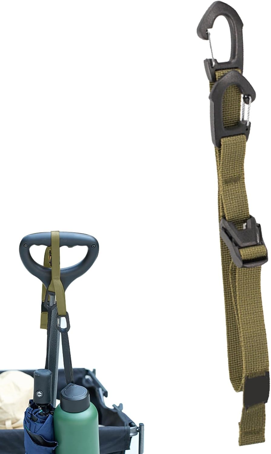 Reiseclip Gepäckhaken Jackenclip Gurt Elastischer Jackenclip