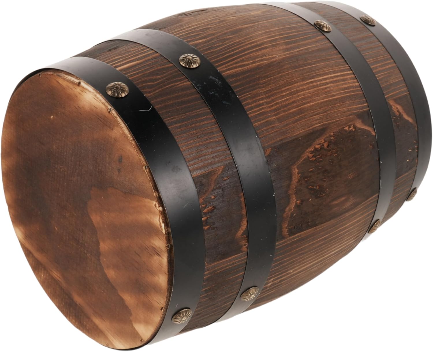 Vintage Whiskyfass Hocker Mit Robustem Design Klassischer