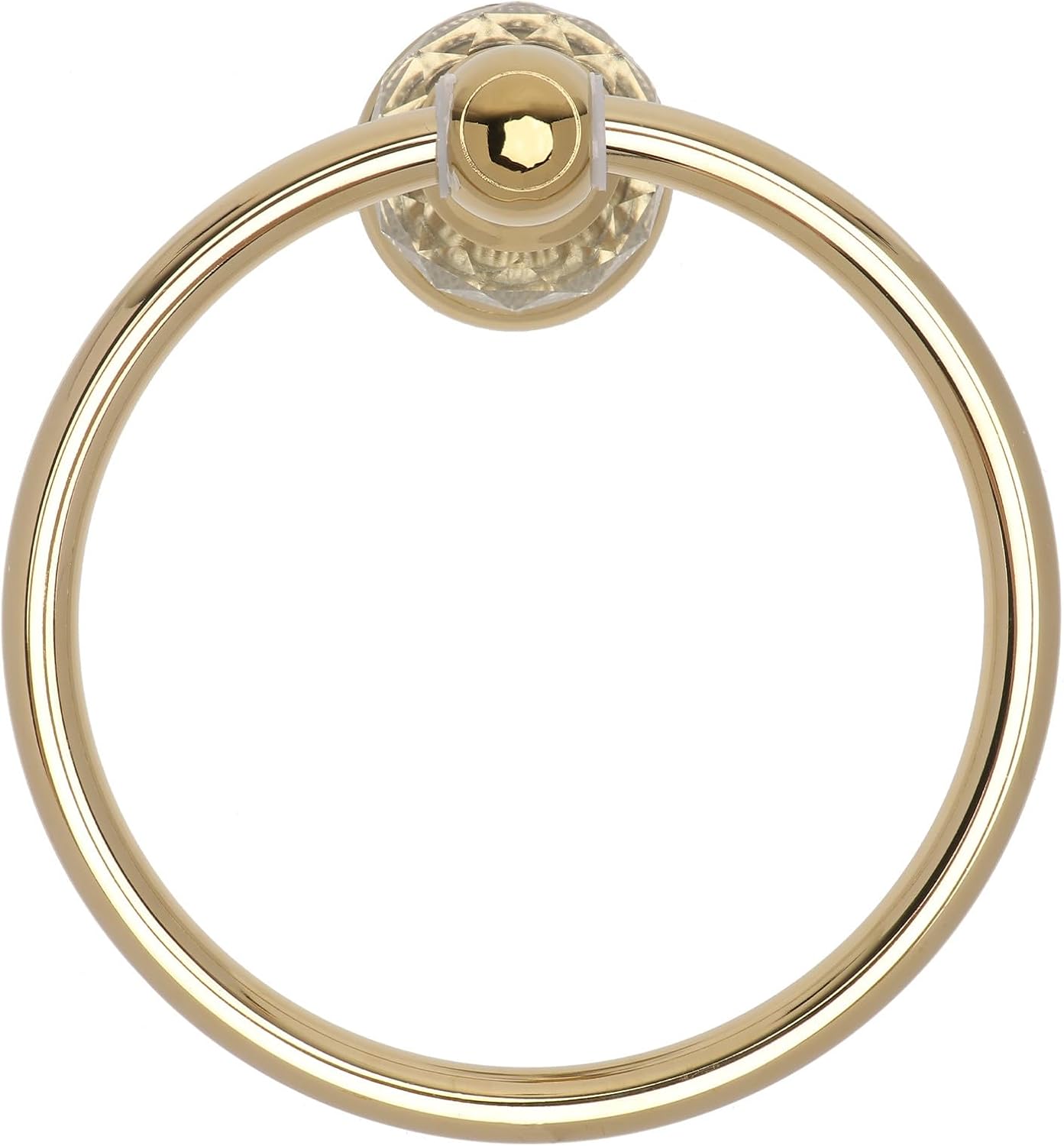 Badezimmeraccessoires Handtuchring Aus Goldfarbenem