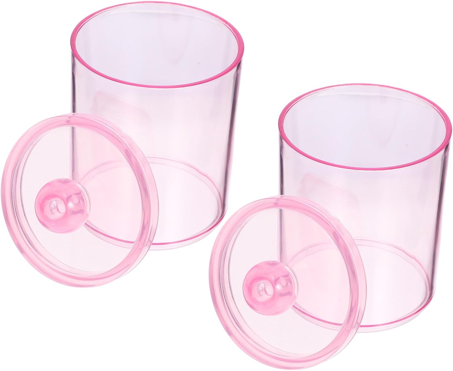 Pinker Make Up Organizer Mit Schutzdeckel Und Hochwertiger