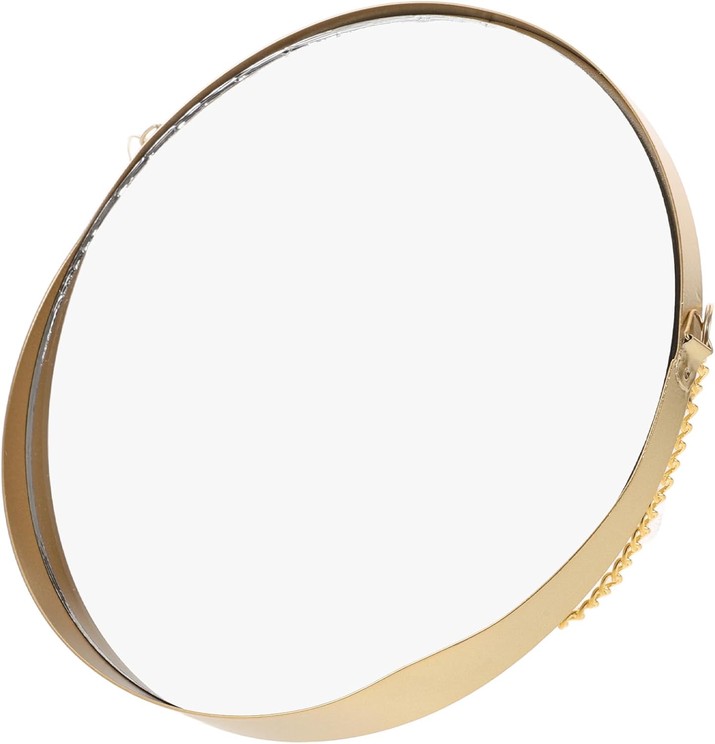 Kleiner Wand Kosmetikspiegel Hängend Mit Goldenem