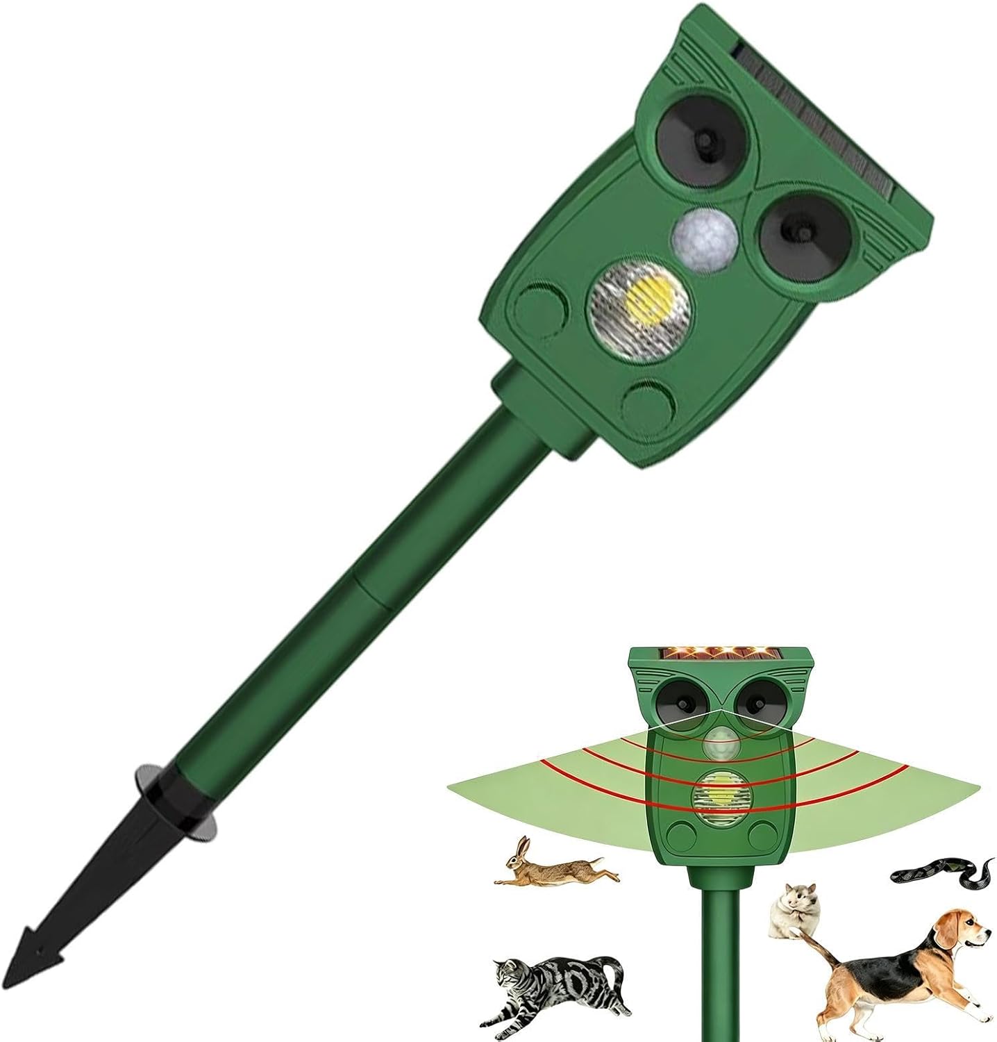 Vogelabwehr In Eulenform Ultraschall