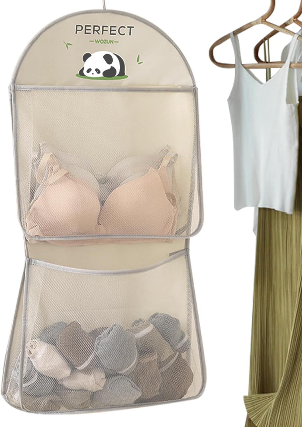 Aufbewahrungstasche Für Den Kleiderschrank 2 Lagiger