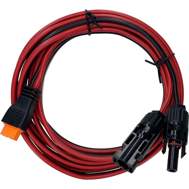 M Langes Solarladekabel, 12 Awg Solarpanel-steckerkabel-set, Für Wohnmobil-solarpanels, Tragbare Powerstations, Solargeneratoren Und Lipo-akkus