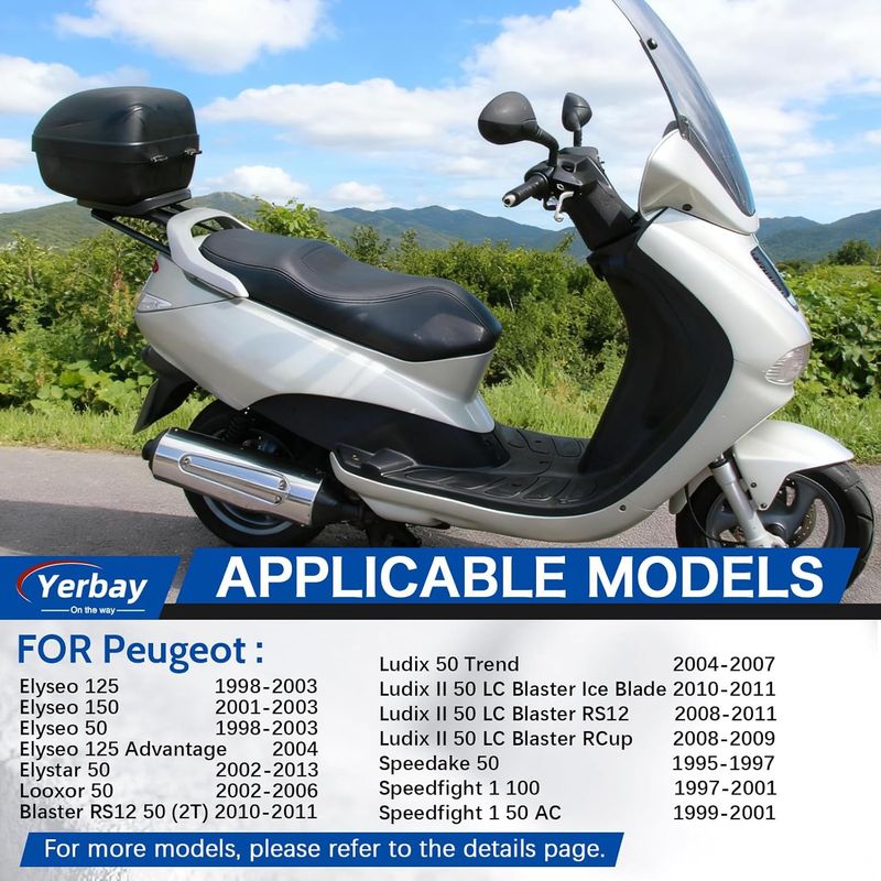 Bremsbeläge Für Peugeot 50/100/125 Buxy Elyseo Elystar Jet Jet Force Looxor Ludix Speedake Speedfight 1 2 Squab Tkr Trekker Vivacity Vivacity E 25 Xp6 Xps Xr6 Zenith