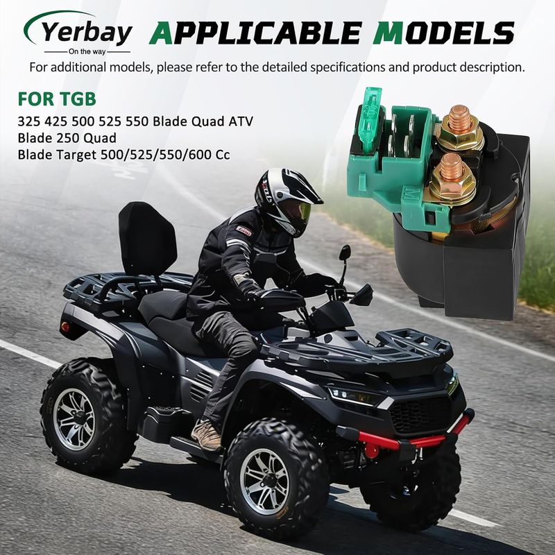 Anlasserrelais Für Tgb 325 425 500 525 550 Blade Quad Atv