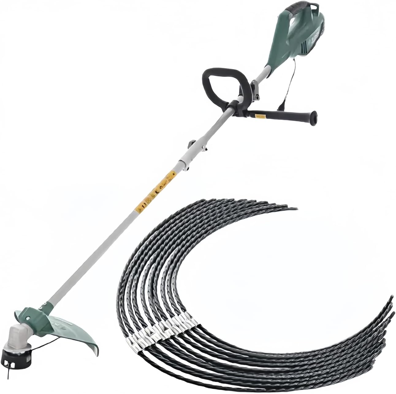 Packung Mit 20 Ersatz-trimmerfäden Für Bosch F016800431 Freischneider, 37 Cm X 3,5 Mm, Afs 23-37 Trimmerfaden, Extra Stark, Gerader Schnitt