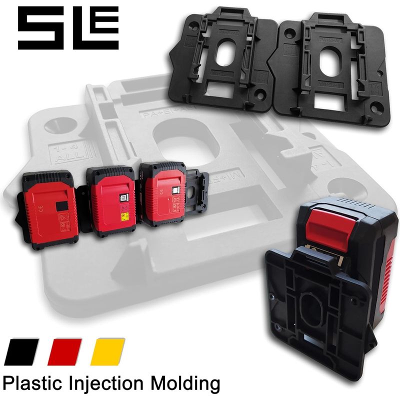 Sle 5er-pack Professionelle Wandhalterungen Für Einhell Power-x-change Pxc 18v 3.0 4.0 5.2ah Akkus
