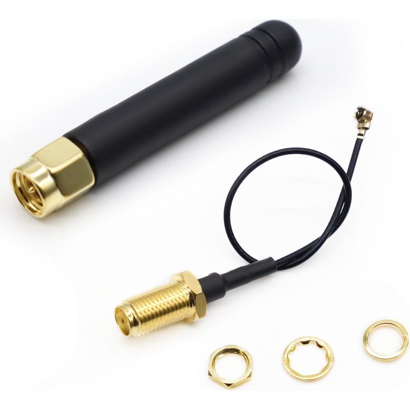 868-915 Mhz U.fl Ipex Auf Sma-anschluss Lora-antenne 3 Dbi 50ω Für Lora Board Lora Ii Wifi Lora32 (5 Stück)