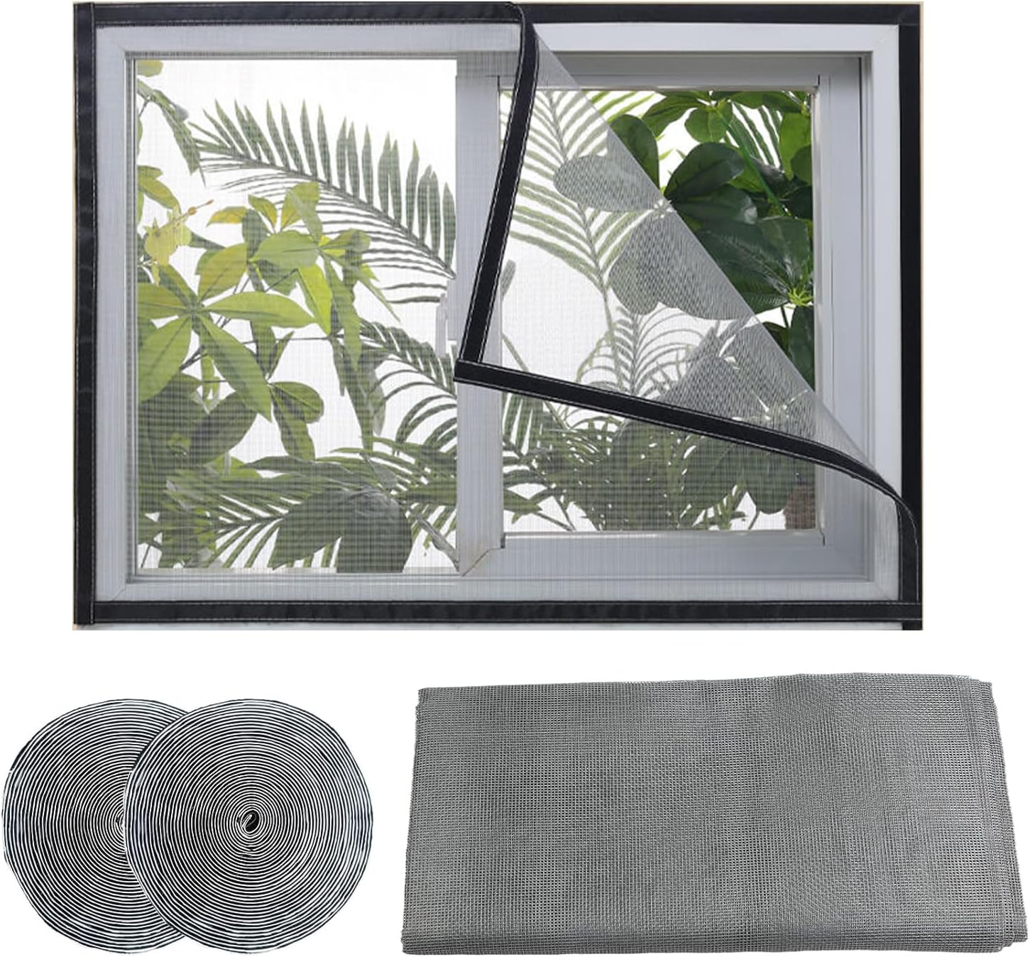 145 X 155 Cm, Moskitonetz Aus Gaze – Insektenschutz – Transparentes, Uv-beständiges Gewebe
