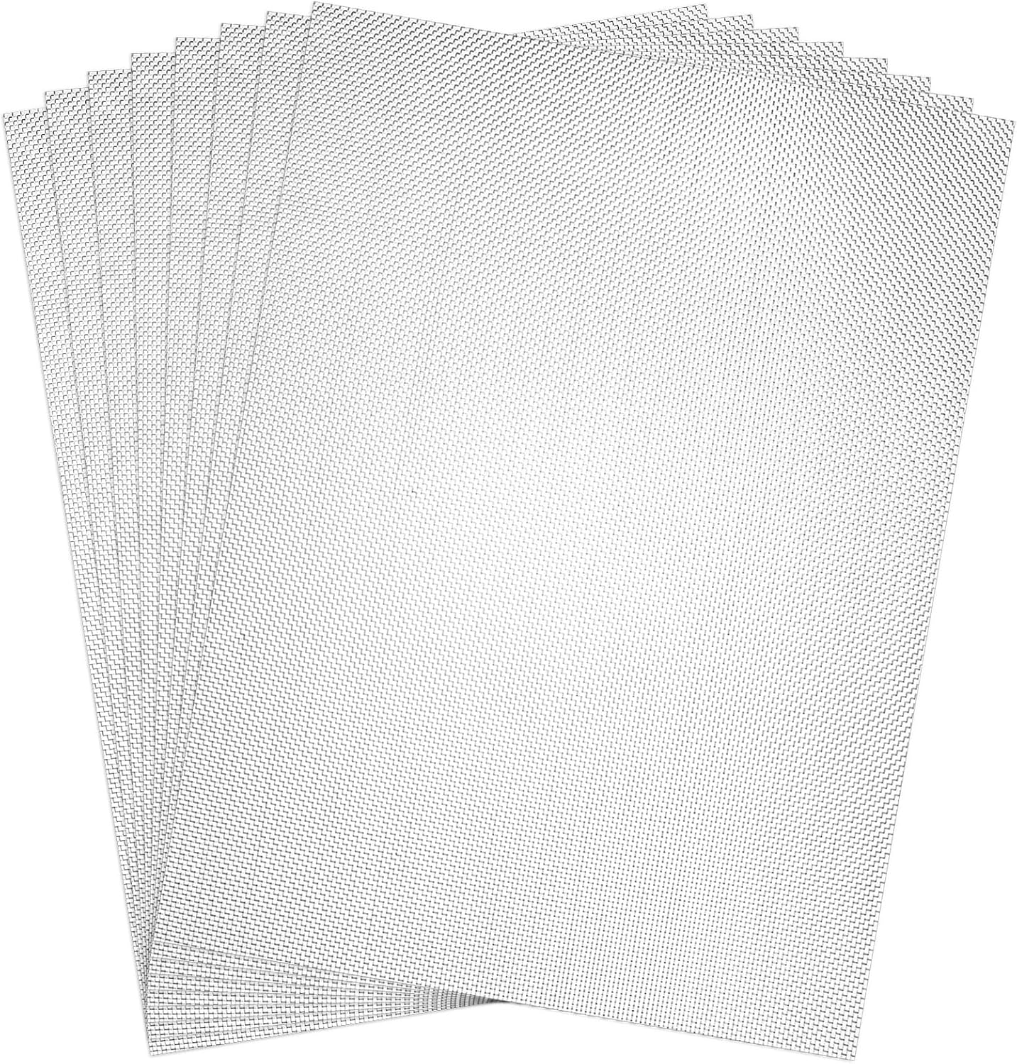 8er-packung Drahtgitter 304 (20 Maschen) 30 X 21 Cm, Lüftungsgitter, Feinmaschiges Metallgewebe Zum Schutz Vor Ratten, Mücken Und Fliegen, Insektenschutzbarriere – Resistent Gegen