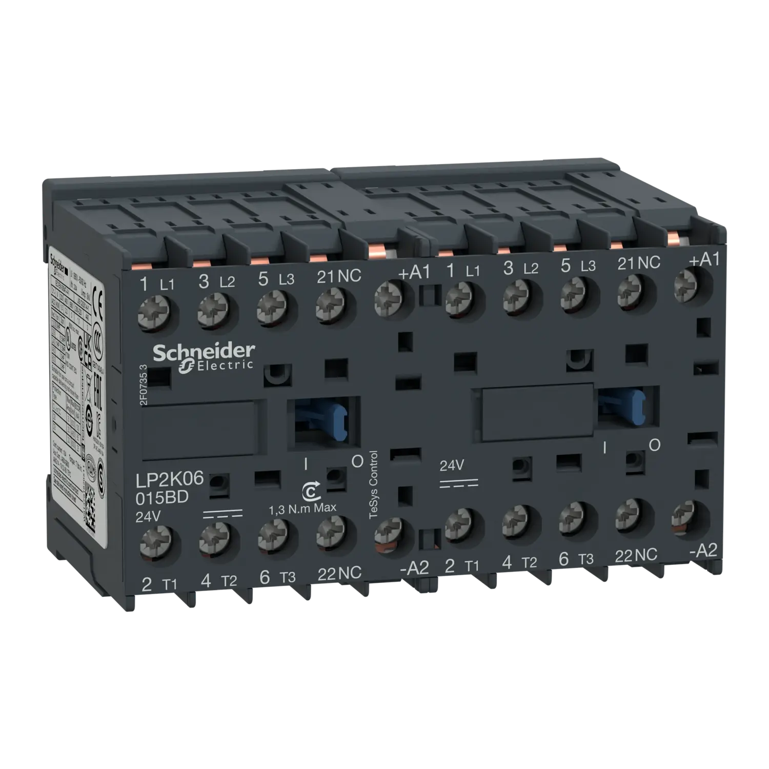 [neuwertig] B-ware Schneider Electric Wendeschützkombination Schütz Umschalter 3p 1ö 9 A 24 Vdc 4k W