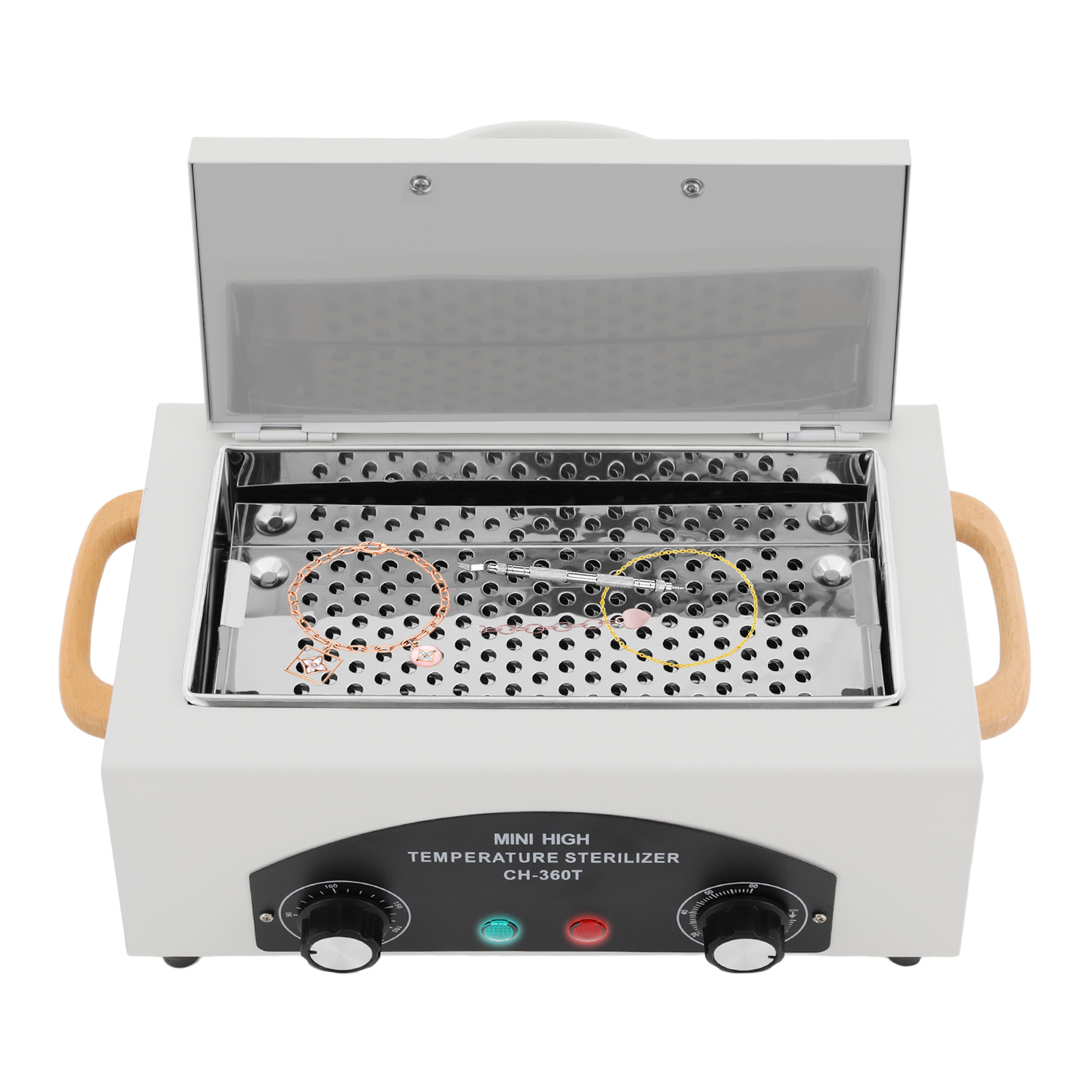 Metall-werkzeug-reinigungsbox,hochtemperatur-maniküre-werkzeug-reinigungsmaschine, Metall-werkzeug-reinigungsbox Für Spa-salons Und Barbershops