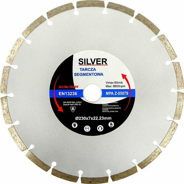 Diamanttrennscheibe Silver Ex10206 350 Mm Segment 10 Mm