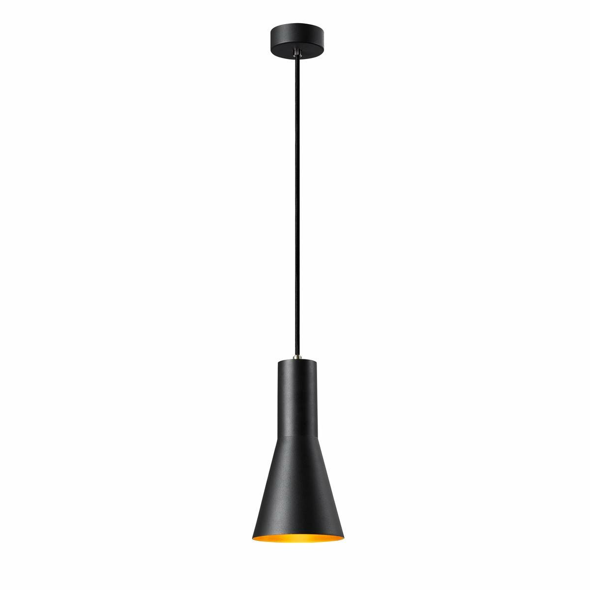 [gebraucht] B-ware Slv Phelia Hängeleuchte Hängelampe Deckenlampe Leuchte Lampe Schwarz Gold Ø 13cm