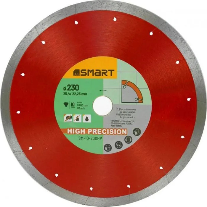 Diamanttrennscheibe Smart Sm-10-230hp Präzision 230 Mm Turbo