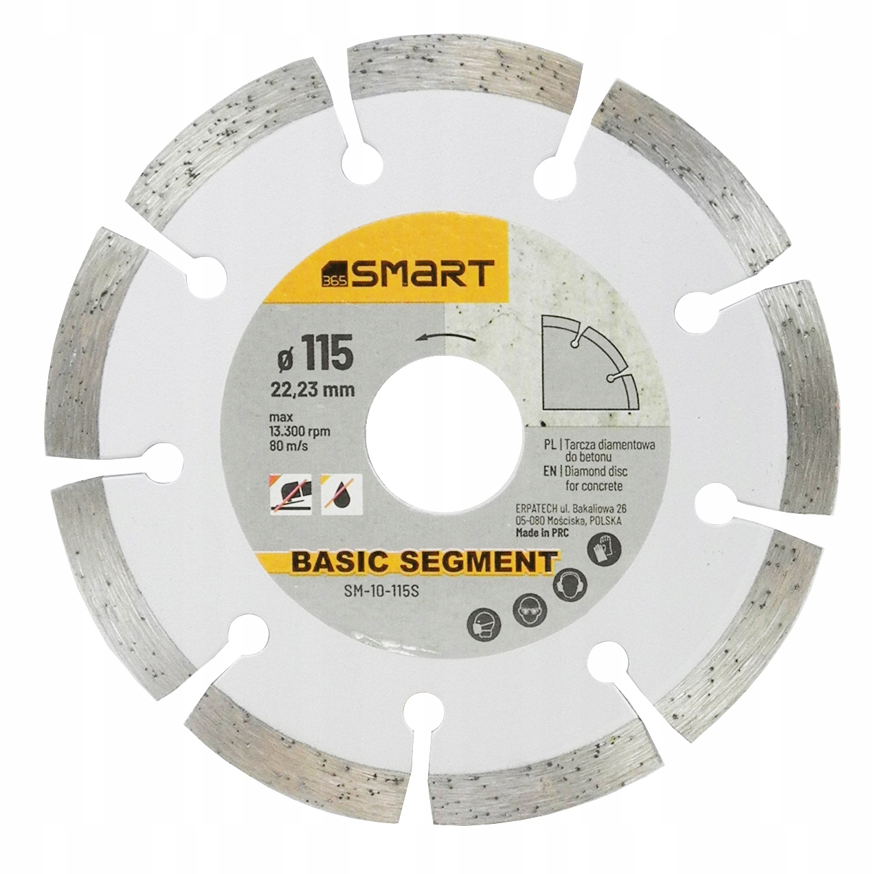 Diamantscheibe Smart Sm-10-115s Segment 115mm