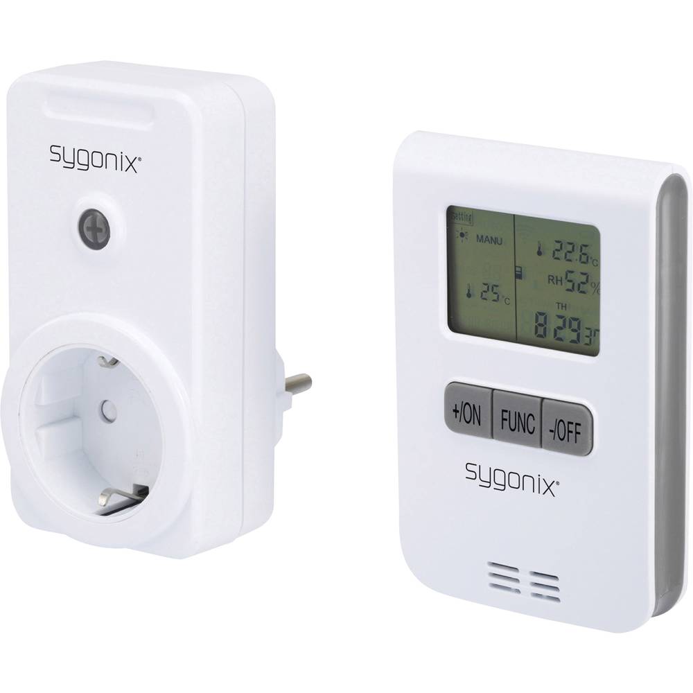 [gebraucht] B-ware Sygonix Rs2w Funk-heizungssteuerung-set Zwischenstecker Schaltleistung (max.) 3500 W Reichweite Max. (im Freifeld) 150 M (sy-3523526)