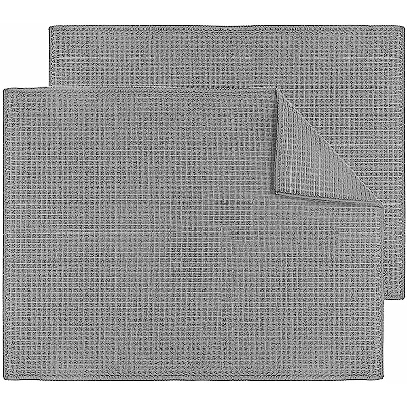 Set Mit 4 Mikrofaser-abtropfmatten, Schnelltrocknend, Küchenaccessoires Für Arbeitsplatten Und Tische, Maschinenwaschbar, 54 X 38 Cm