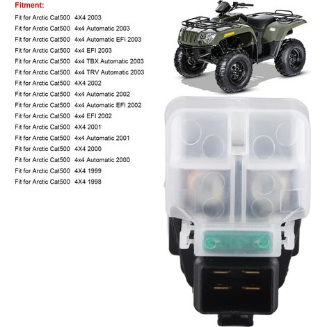 Anlasserschalter Für Atv-motoren Mit Schutzgehäuse, Kompatibel Mit Arctic Cat 500 4x4 Modell 1998-2003