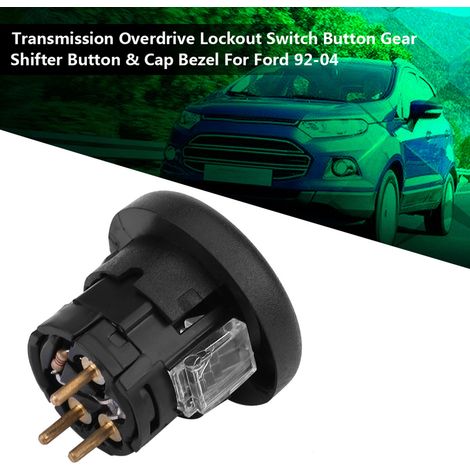 Schaltknauf Für Ford 9204 Mit Overdrive-bereich Und Chromblende