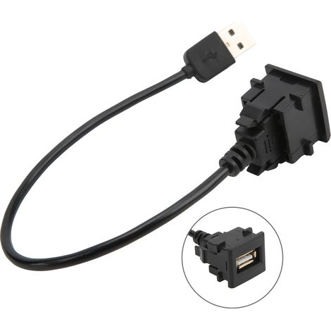Kfz-usb-kabel Mit Mehrfachschutz, 12v-30v Stecker-buchse-verlängerungsausgang Für Camry Prius
