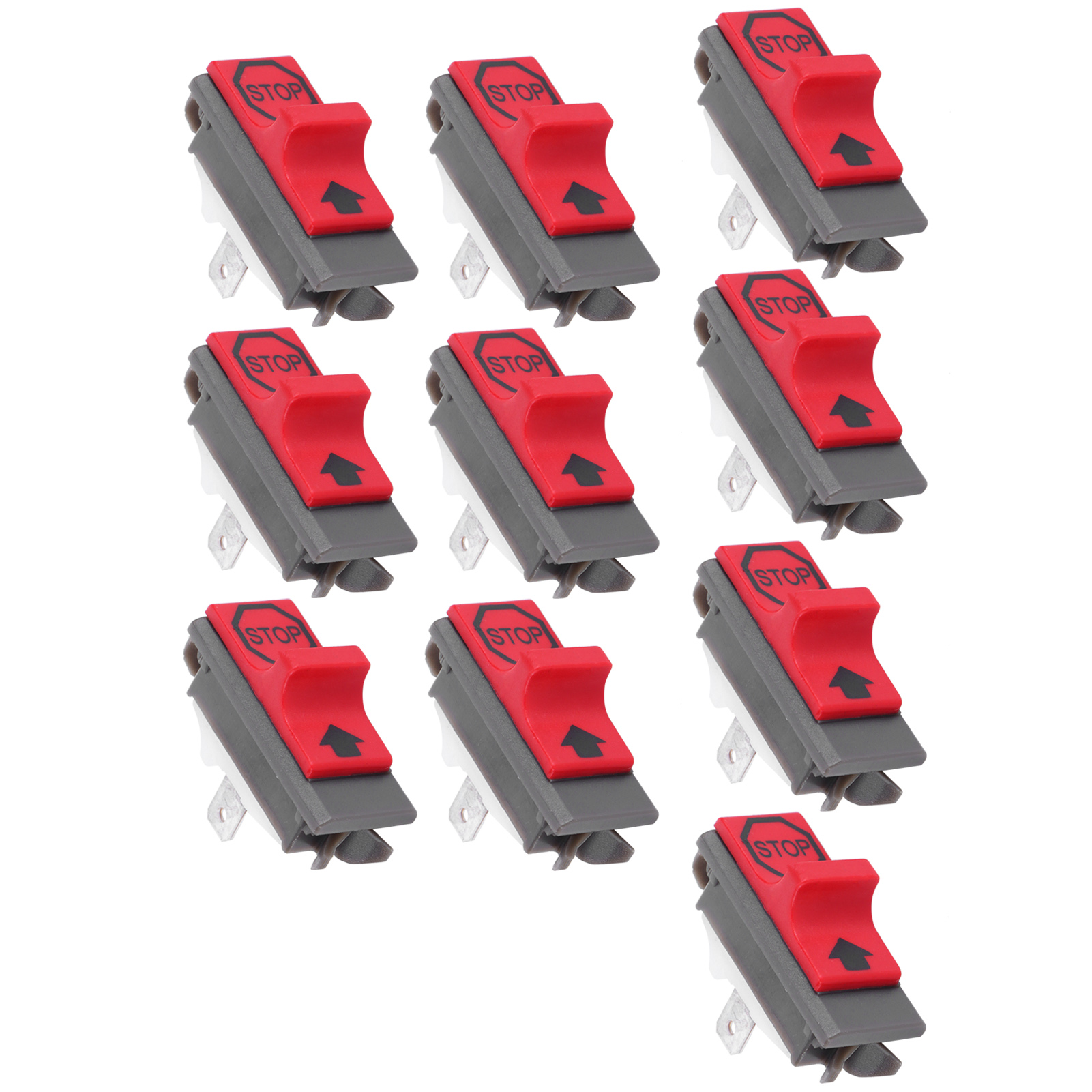 Ein-/ausschalter, 10er-packung Für Husqvarna 137 142 36 41 42 136 50 51 55 61 141 266 268 272 281 288