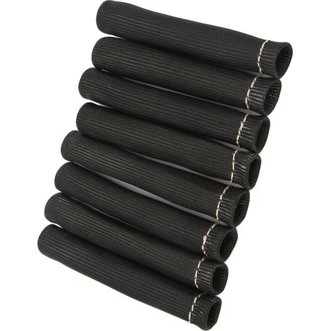 8 Stück Zündkerzenkabel-hitzeschutzhüllen, Universell Verstellbar, Aus Fiberglas Für Motoren