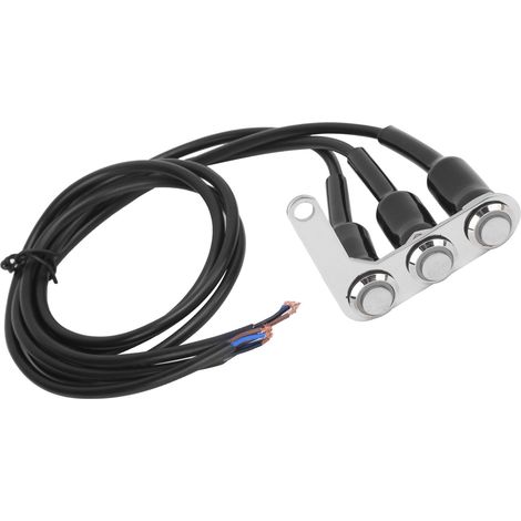 Beleuchteter Motorradschalter Mit Wasserdichtem Ip65-ein/aus-knopf Für Scheinwerfer, Hupe Und Blinker