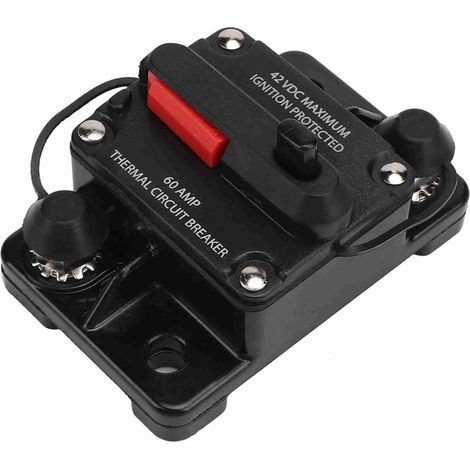 12v 30a/40a/60a Automatisch Rückstellbarer Schutzschalter Für Auto-audio Mit Automatischer Wiederherstellungsfunktion