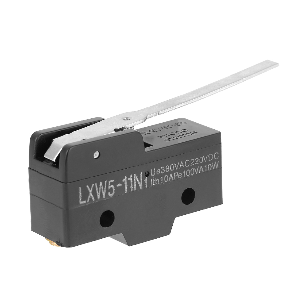 Lxw5-11n1 Spdt-mikroschalter Mit Langem Arm Für Cnc-maschinen, 3 A Sofortauslösung