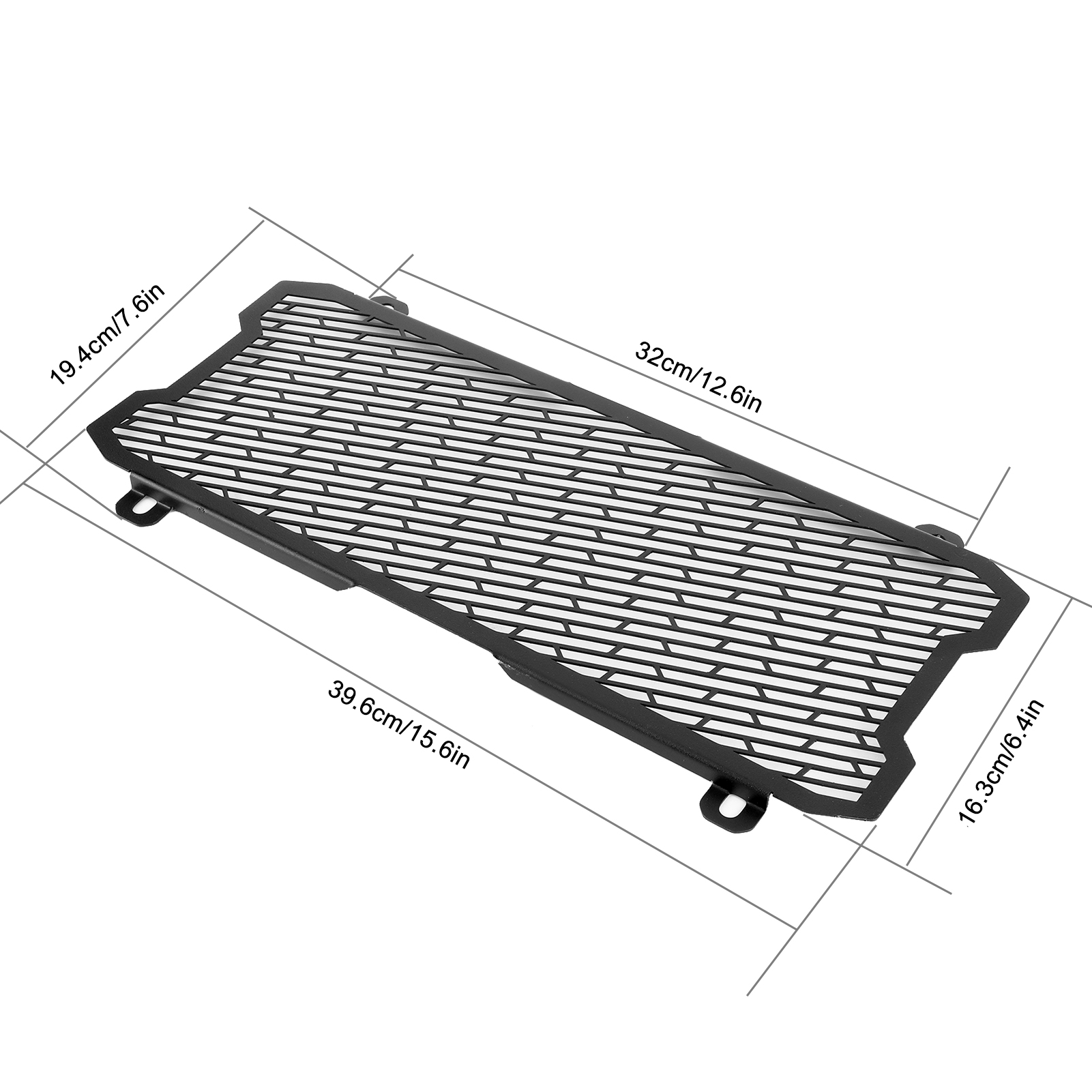 Kühlergrill Für Kawasaki Z650 2017-2019 Motocross-motorrad - Schwarzer Schutz