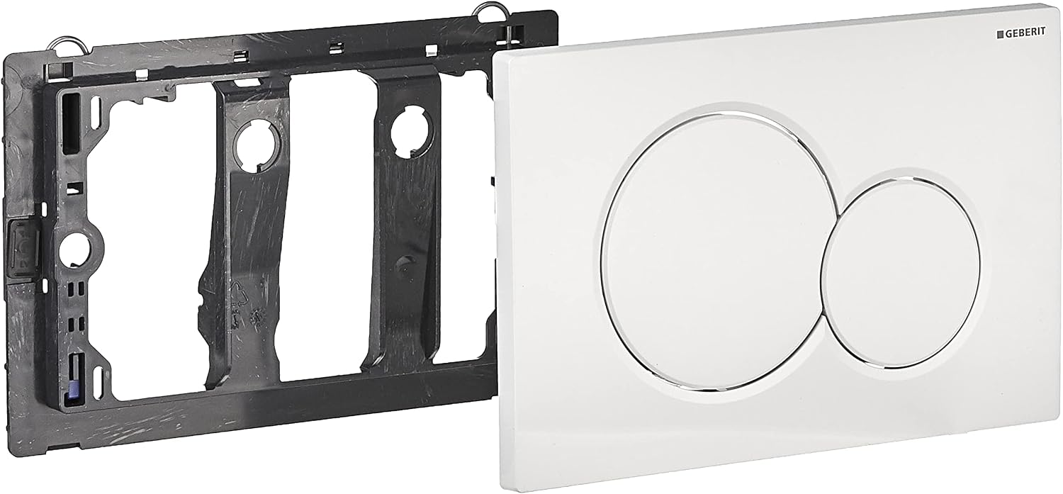 Geberit 115770115 Betätigungsplatte Sigma01, Kunststoff Für 2-mengen-spülung 1 Stück