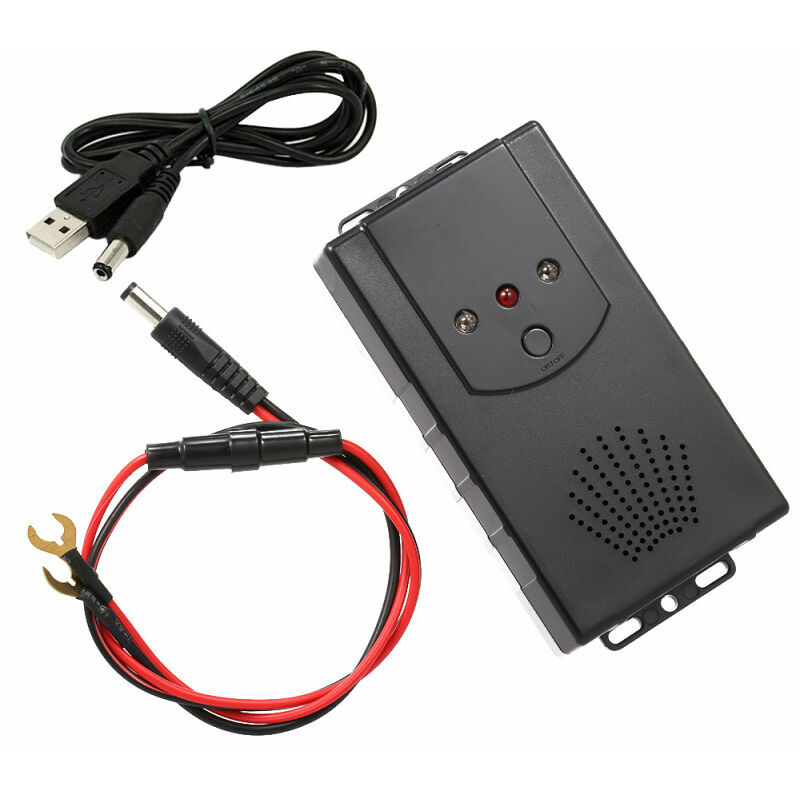 Ultraschall-mäuse- Und Nagetierabwehr Fürs Auto (schwarze Usb-version)