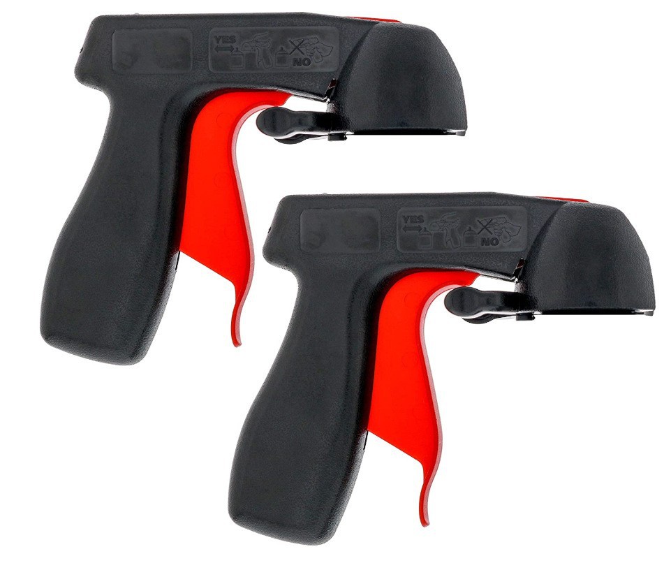 Spritzpistolengriff - Spritzpistole, Original Spritzpistolengriff, Lackdosenhalter, Spritzpistole (2 Stück)