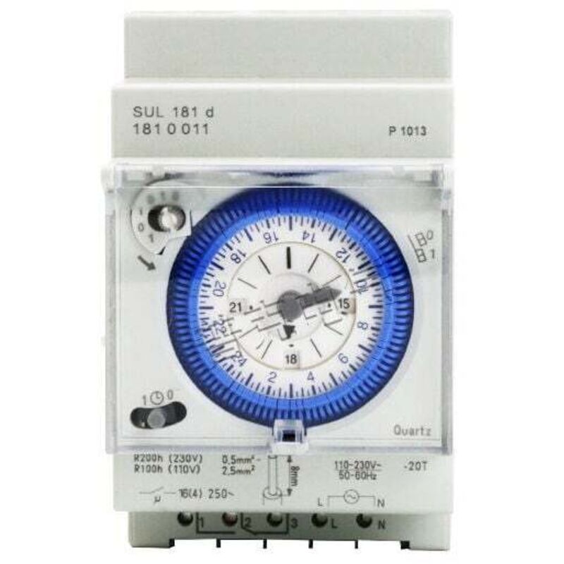 110 V-220 V Analoger Mechanischer Zeitschalter 24 Stunden Programmierbar 15 Minuten Sul181d Relais-zeiteinstellungsschalter