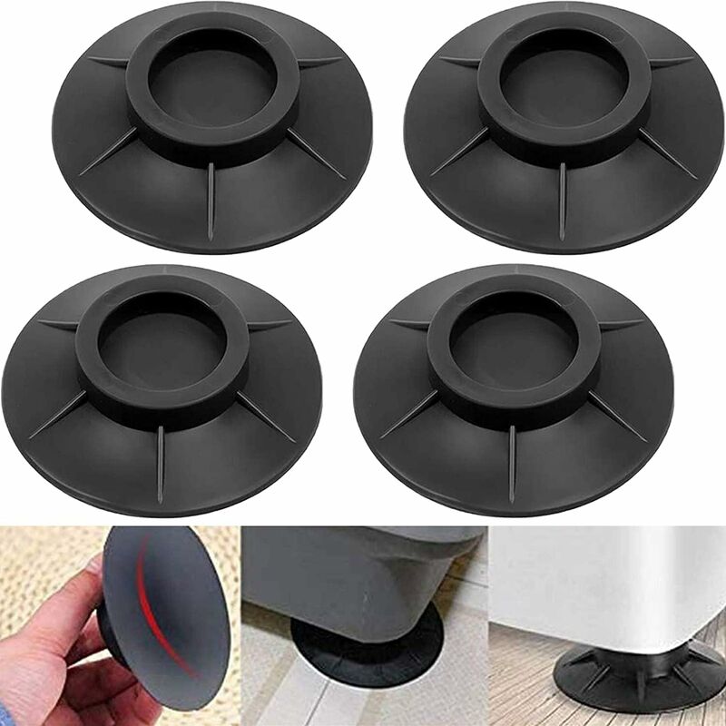Stücke Waschmaschine Füße Pads Anti-vibration Waschmaschine Füße Stabilisator Sockel Nicht-slip Stoßabsorbierende Matte