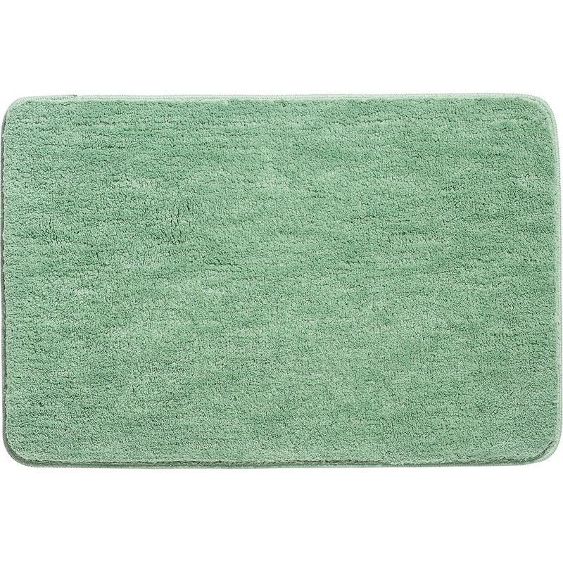 Badematte, Rutschfeste, Dicke Badematte, Saugfähige Duschvorhangmatte, Ultraweiche Mikrofaser-bodenmatte, Schnelltrocknend, Maschinenwaschbar, Grün, 40 X 60 Cm
