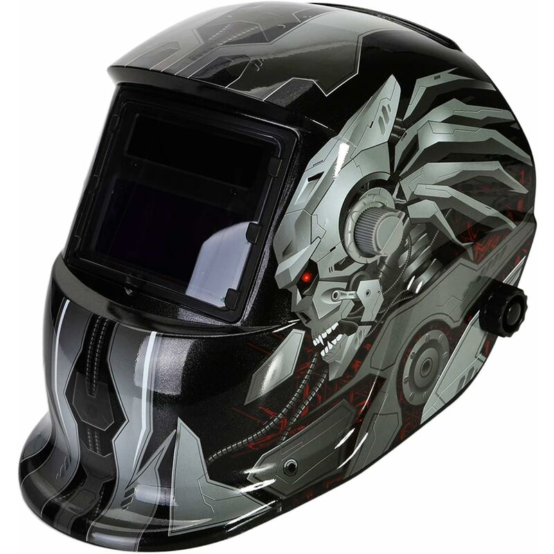 Automatischer Schweißhelm - Schweißmaske Mit Einstellbarem Schutzfilter Din 9-13 Für Mig/tig/mag-lichtbogenschweißen [energieklasse A+++]