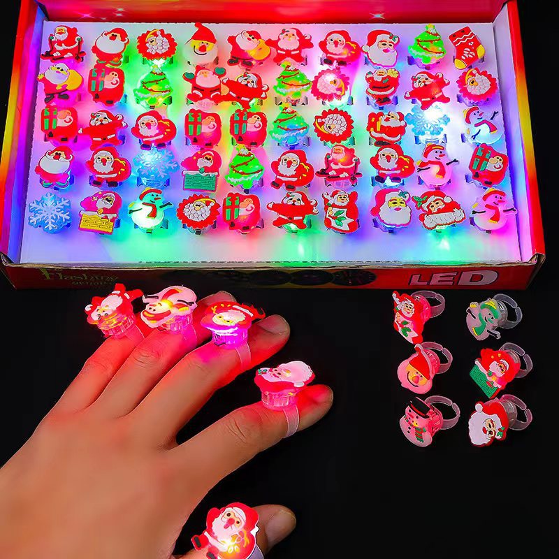 Packung Mit 40 Led-leuchtringen, Ideal Für Kindergeburtstage, Musikfestivals Oder Weihnachten.