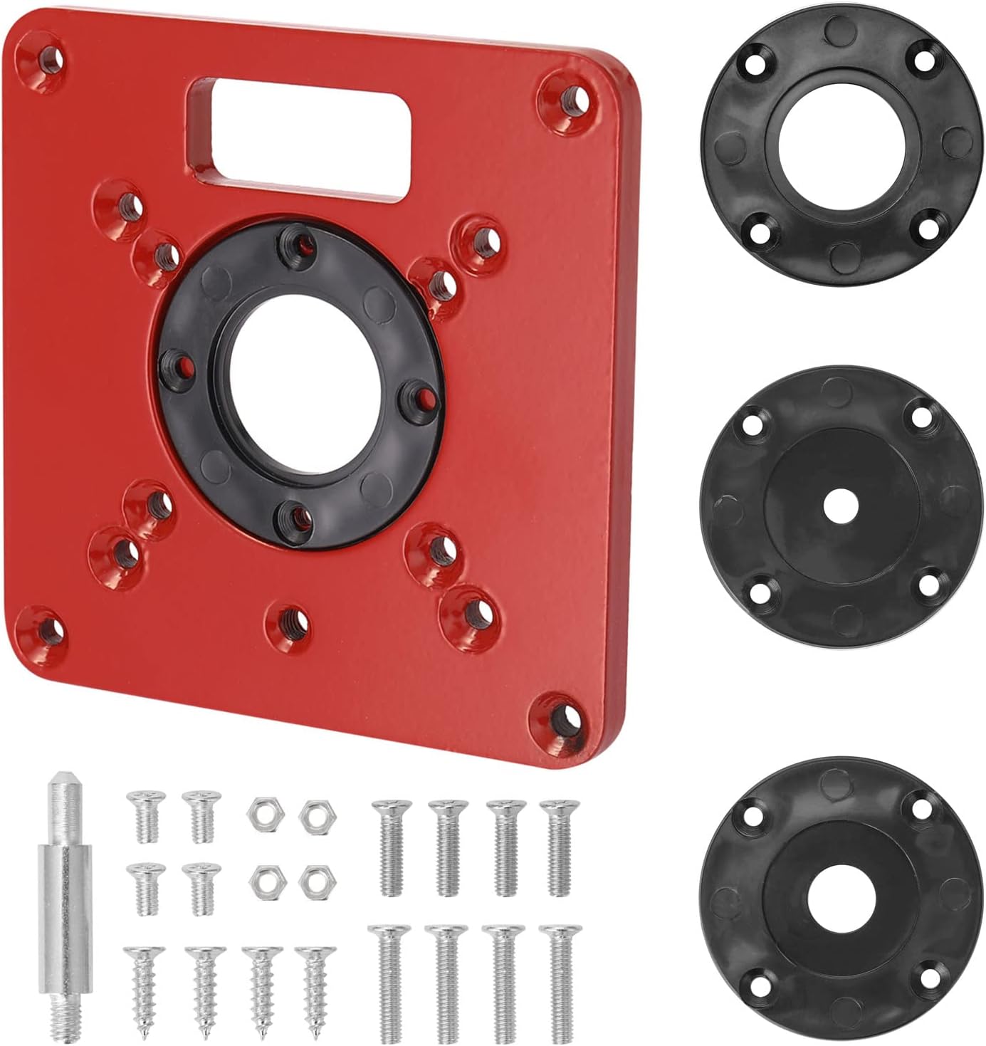 Multifunktionale Router-tisch-einlegeplatte, Aluminium-holzbearbeitungsbänke, Holz-router-modelle, Graviermaschine